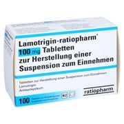 LAMOTRIGIN-ratiopharm 100 mg Tbl.z.H.e.Sus.z.Einn. 100 St