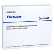 CERNEVIT 750 mg Pulver z.Herst.e.Infusionslsg. 10 St