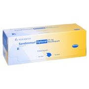 Sandimmun Optoral 25 mg Weichkapseln 50 St