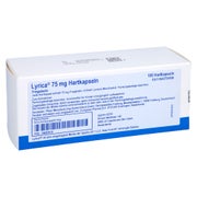 Lyrica 75 mg Hartkapseln 100 St
