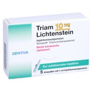 TRIAM 10 Lichtenstein Kristallsuspension Ampullen 5X1 ml