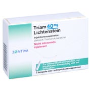 TRIAM 40 Lichtenstein Kristallsuspension Ampullen 1X1 ml