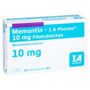 Memantin-1a Pharma 10 mg Filmtabletten 42 St