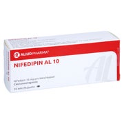 Nifedipin AL 10 Weichkapseln 20 St