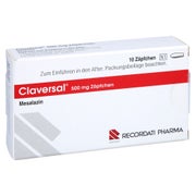 Claversal 500 mg Zäpfchen 10 St