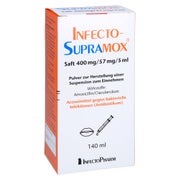 Infectosupramox 400/57mg/5ml Saft 140 ml