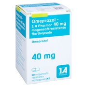 OMEPRAZOL-1A Pharma 40 mg magensaftres.Hartkapseln 60 St