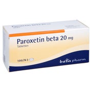 Paroxetin beta 20 mg Tabletten 100 St