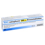 Nac-ratiopharm 200 mg Brausetabletten 20 St