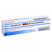 Nac-ratiopharm 600 mg Brausetabletten 20 St