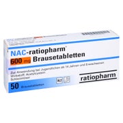 Nac-ratiopharm 600 mg Brausetabletten 50 St