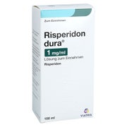 RISPERIDON dura 1 mg/ml Lösung zum Einnehmen 100 ml
