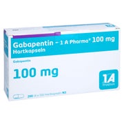 Gabapentin-1a Pharma 100 mg Hartkapseln 200 St