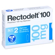 Rectodelt 100 mg Zäpfchen 2 St
