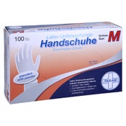 Produktabbildung: Handschuhe Einmal Latex gepudert M 100 St