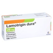 Lamotrigin dura 25 mg Tabletten 100 St