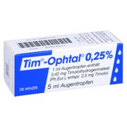 TIM Ophtal 0,25% Augentropfen 5 ml