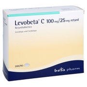 Levobeta C 100mg/25mg retard Tabl. 200 St