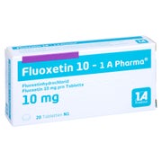 Fluoxetin 10-1a Pharma Tabletten 20 St