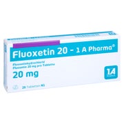 Fluoxetin 20-1a Pharma Tabletten 20 St