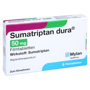 Sumatriptan dura 50 mg Filmtabletten 6 St