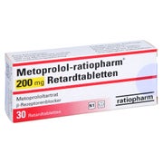 METOPROLOL-ratiopharm 200 mg Retardtabletten 30 St