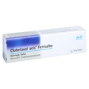 Clobetasol acis Fettsalbe 15 g