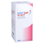 ORFIRIL Saft 60 mg/ml Lösung zum Einnehmen 250 ml