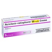 Aciclovir-ratiopharm 50 mg/g Creme 5 g