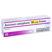 Aciclovir-ratiopharm 50 mg/g Creme 20 g