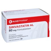 Simvastatin AL 80 mg Filmtabletten 100 St