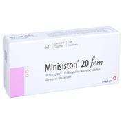 Minisiston 20 fem überzogene Tabletten 3X21 St