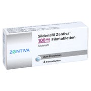 Sildenafil Zentiva 100 mg Filmtabletten 4 St