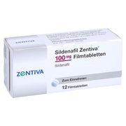 Sildenafil Zentiva 100 mg Filmtabletten 12 St