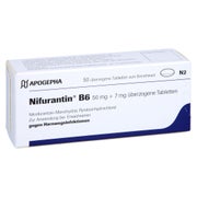 Nifurantin B 6 überzogene Tabletten 50 St