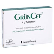 Grüncef 1 g Tabletten 10 St