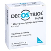 DECOSTRIOL inject 1 µg/ml Injektionslösung Amp. 10X1 ml