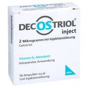 DECOSTRIOL inject 2 µg/ml Injektionslösung Amp. 10X1 ml
