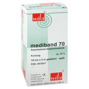 Mediband 70 Kurzzugbinde 10 cmx5 m weiß 1 St
