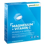 Gesund Leben Magnesium + Vitamin C Brausetabletten 3X10 St