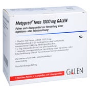 METYPRED forte 1000mg GALEN P.u.LM H.e.Inj./Inf.L. 3X1 St