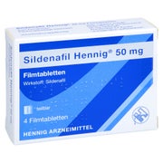 Sildenafil Hennig 50 mg Filmtabletten 4 St