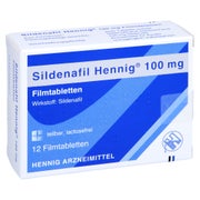 Sildenafil Hennig 100 mg Filmtabletten 12 St