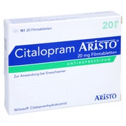 Citalopram Aristo 20 mg Filmtabletten 20 St