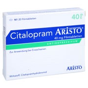 Citalopram Aristo 40 mg Filmtabletten 20 St