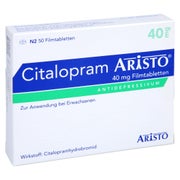 Citalopram Aristo 40 mg Filmtabletten 50 St