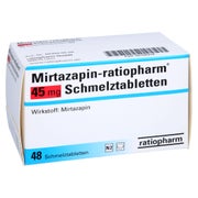 MIRTAZAPIN-ratiopharm 45 mg Schmelztabletten 48 St