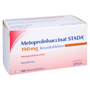 METOPROLOLSUCCINAT STADA 190 mg Retardtabletten 100 St