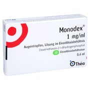 MONODEX 1 mg/ml Augentropfen i.Einzeldosisbehältn. 10X0,4 ml