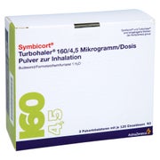 SYMBICORT Turbohaler 160/4,5 µg/Dosis 120 ED 3 St